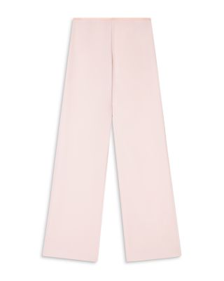Straight Satin Waist Pants