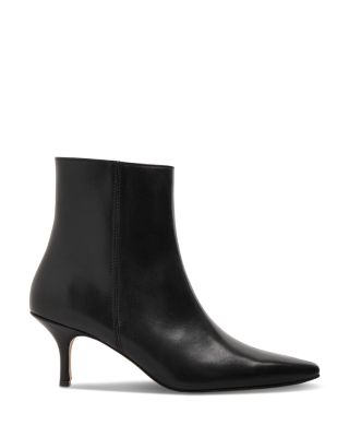 Women's Pointed Kitten Heel Boots
