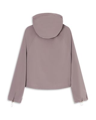 Hooded Blouson Jacket