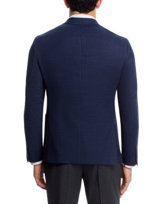 Knit Effect Unstructured Regular Fit Sport Coat - Exclusive
