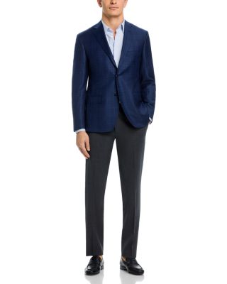 Tonal Plaid Regular Fit Classic Jacket - Exclusive