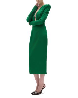 Florida Plunge Neck Dress