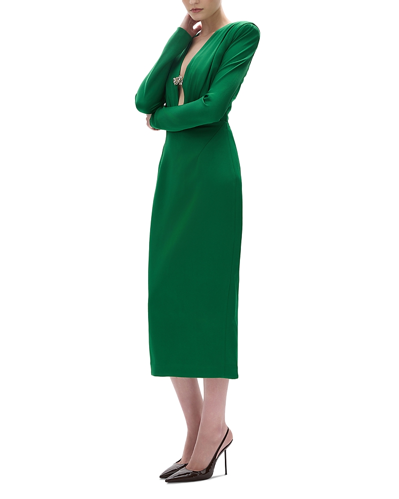 Rachel Gilbert Florida Plunge Neck Dress Rachel Gilbert Florida Plunge Neck Dress