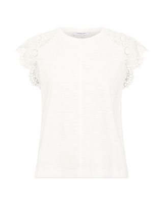 Mishaelle Lace Sleeve Tee