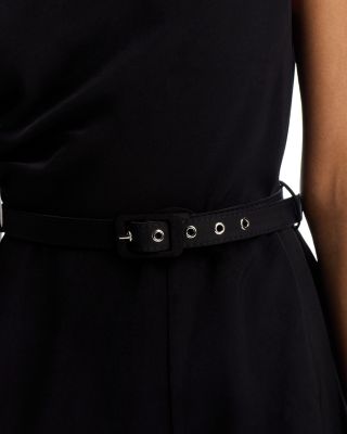 Cowl Neck Crepe Jumpsuit - Exclusive