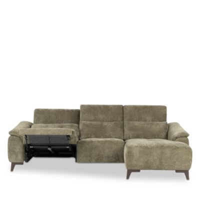 Riposto 3 Piece Fabric Motion Sectional