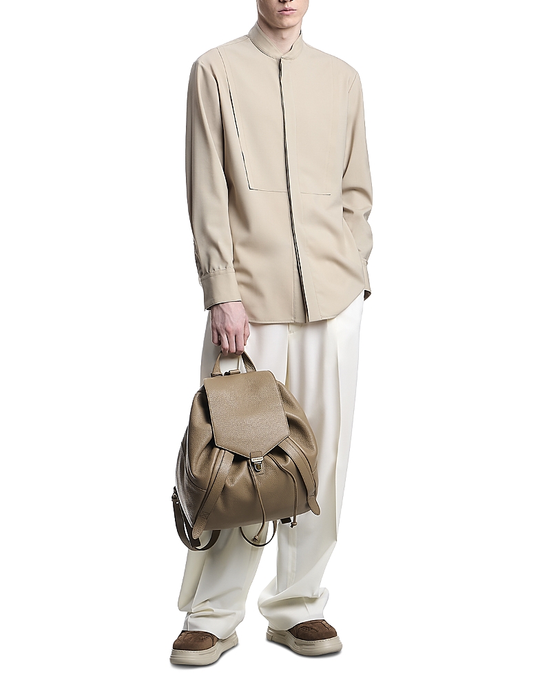 Emporio Armani Wool Blend Shirt