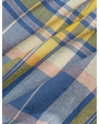 Girls' Plaid Smocked Cotton Top & Bloomer - Baby