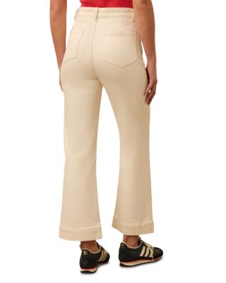 Stretch Terry Patch Pocket Ankle Pants