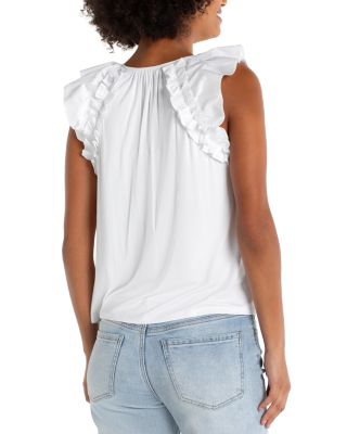 Flutter Sleeve Top