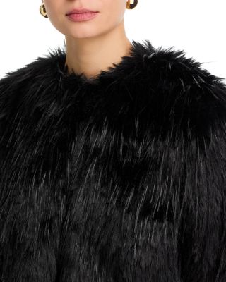 Aspen Faux Fur Shrug