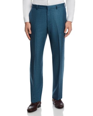 Wool, Silk & Linen M&eacute;lange Suit Pants