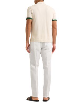 Tiernan Border Striped Cotton Shirt