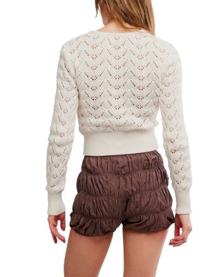 Pretty In Pointelle Cardigan