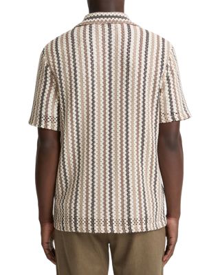 Beach Stripe Short Sleeve Shirt