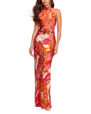 Printed Tatiana Gown
