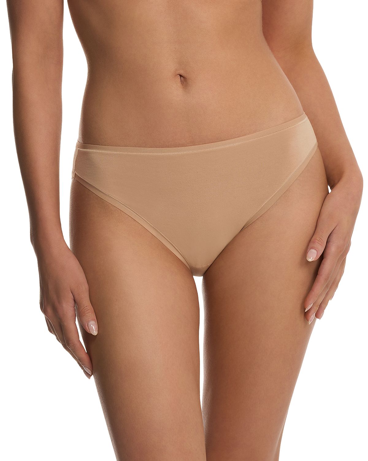 Natori Bliss Bare Cotton Bikini, Pack of 3