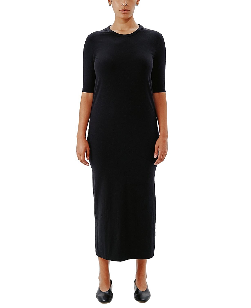 Another Tomorrow Elbow Sleeve Dress