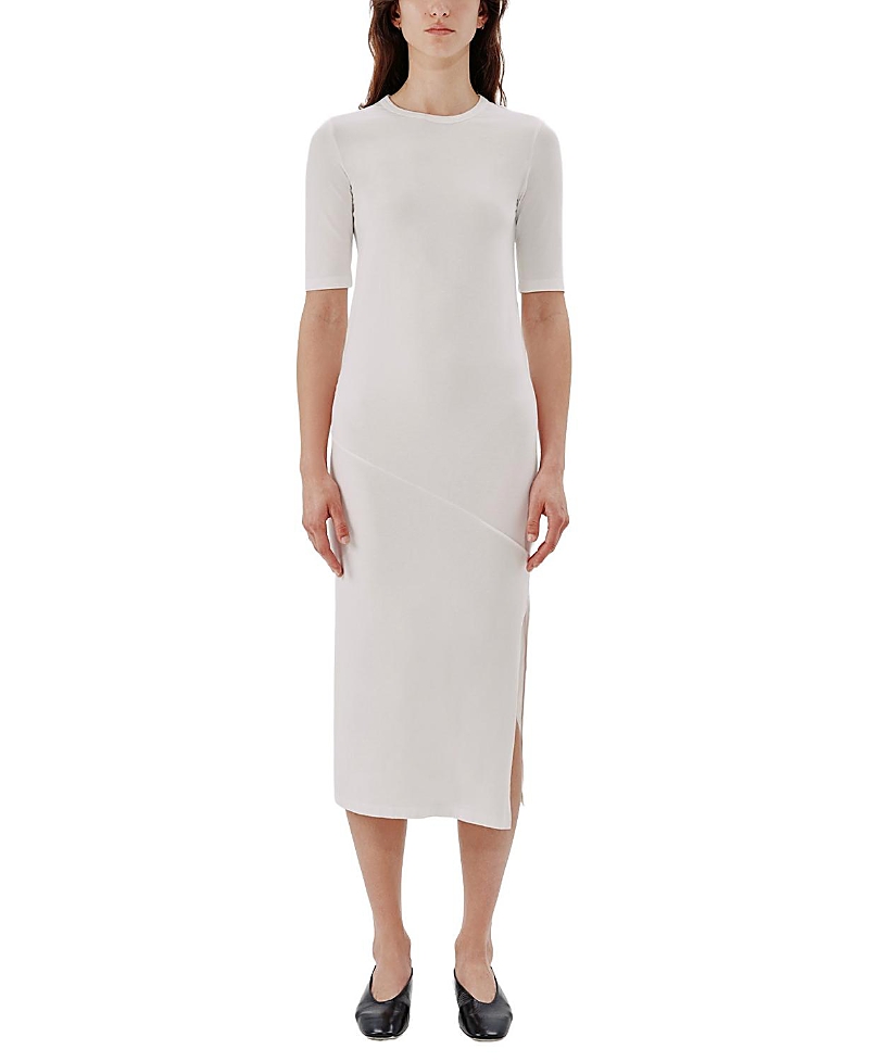 Another Tomorrow Elbow Sleeve Dress