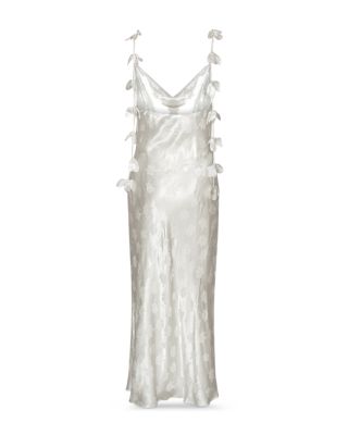Tazzy Long Flower Slip Dress