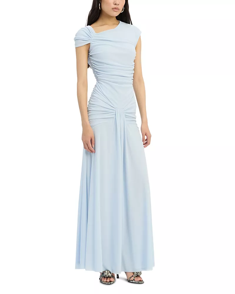 Rotate Maxi Asymmetric Dress