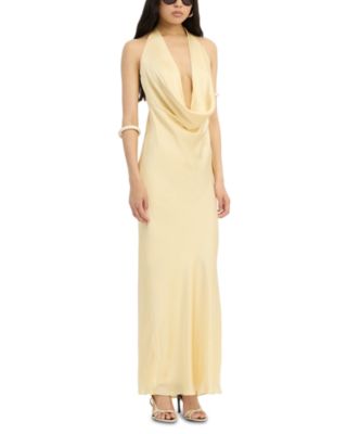 Chiffon Halter Dress