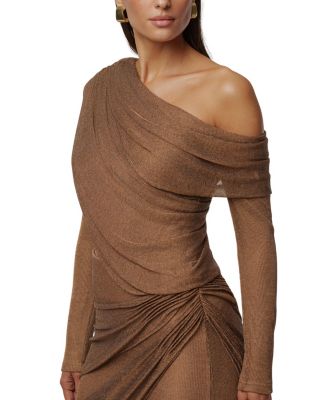  Opulent Metallic Bodysuit