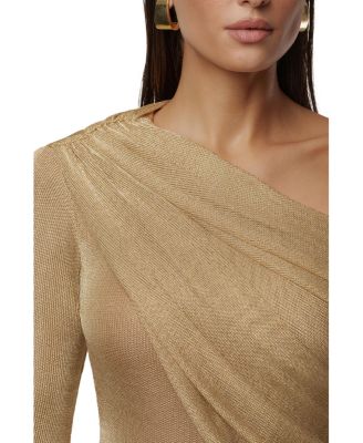  Opulent Metallic Bodysuit