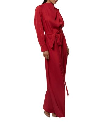 Victoria Satin Maxi Dress