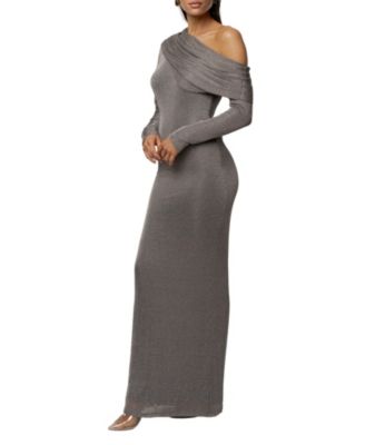  Drape and Shine Maxi Dress