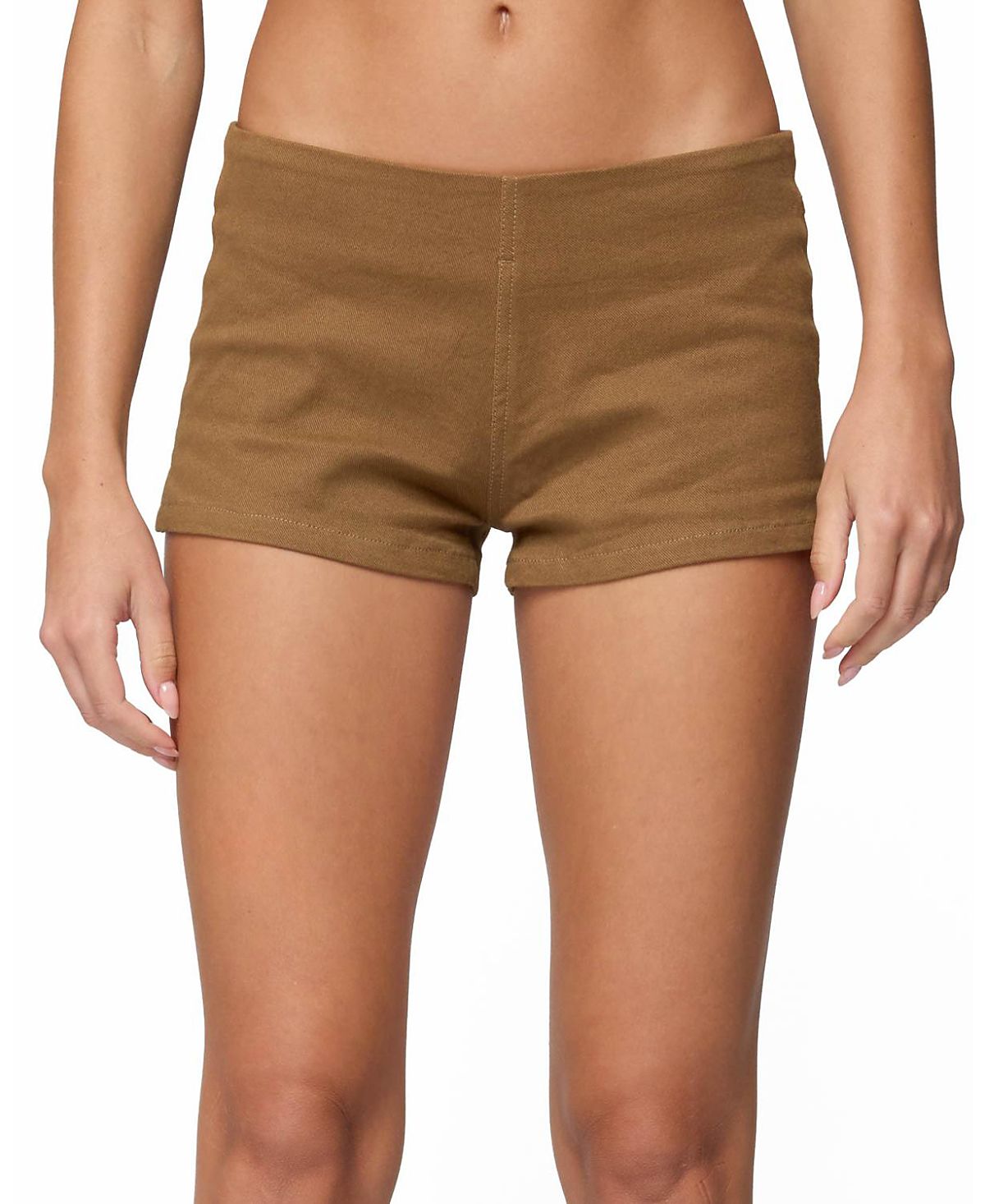 Edikted Dinah Denim Micro Shorts