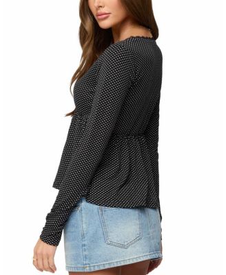 Kenzie Long Sleeve Babydoll Top
