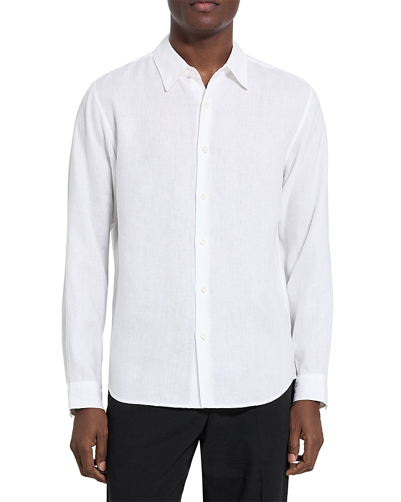 Theory Irving Shirt in Relaxed Linen