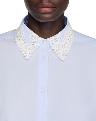 Gaia Lace Trim Shirt
