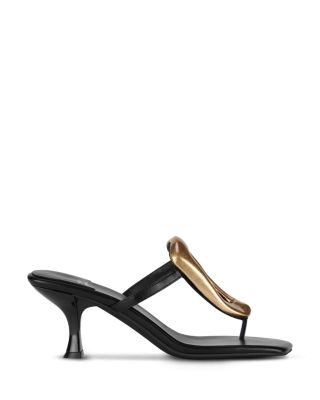 Women's Embellished Jelly Thong Sandals