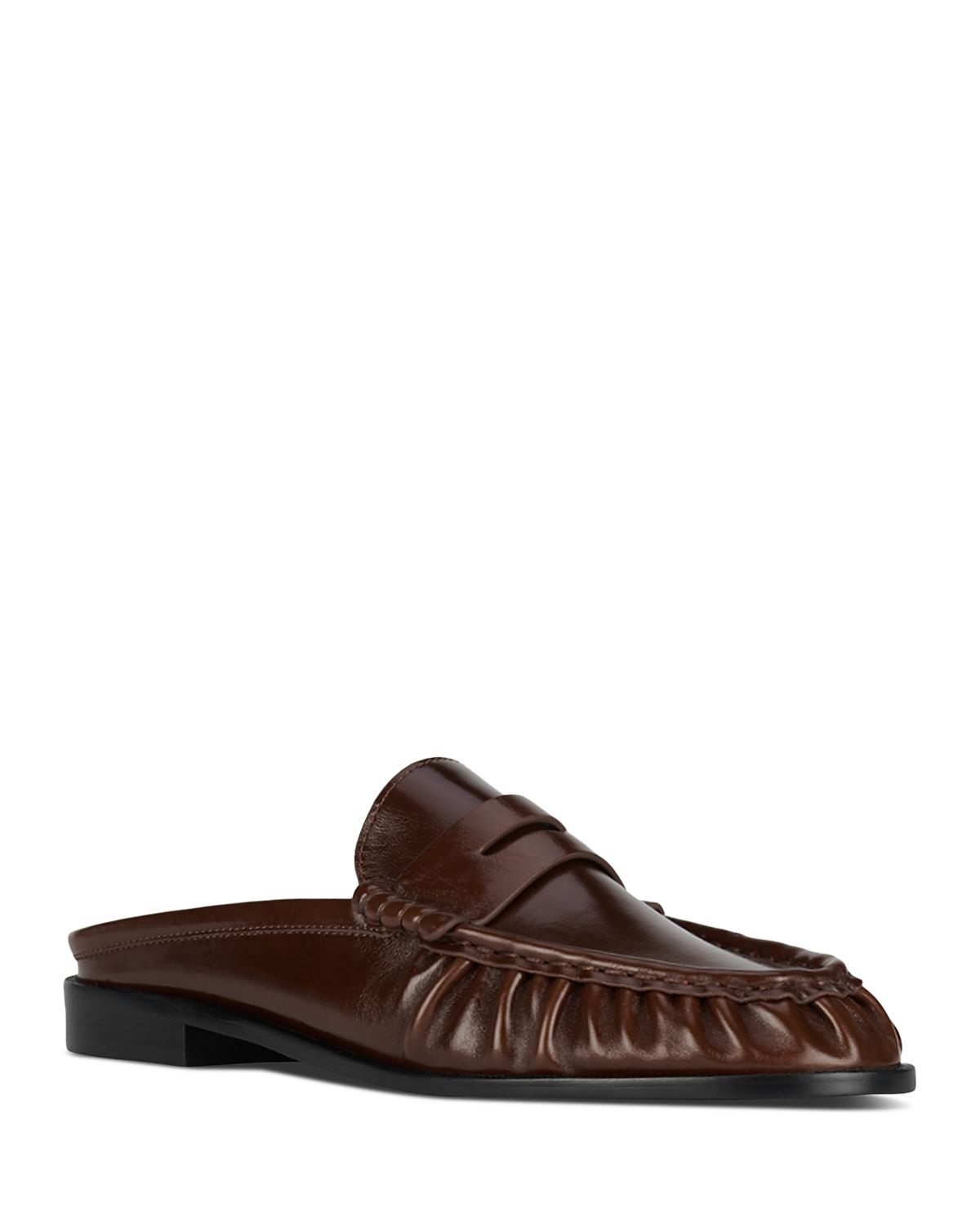 Jeffrey Campbell Women's Goddard Leather Loafer Mules