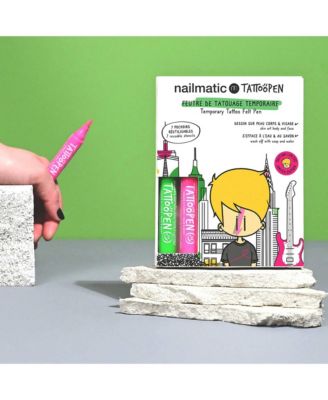 NYC Tattoo Pen Set for Kids - 5-7 Years