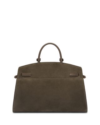 Hudson Suede Crossbody Bag