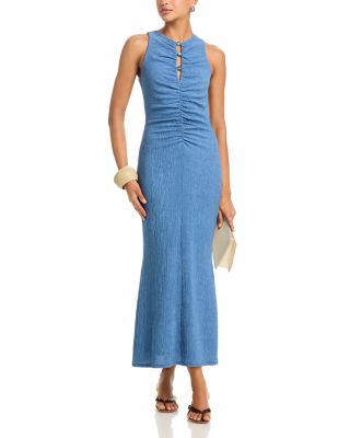 Gathered Jersey Dress - Exclusive