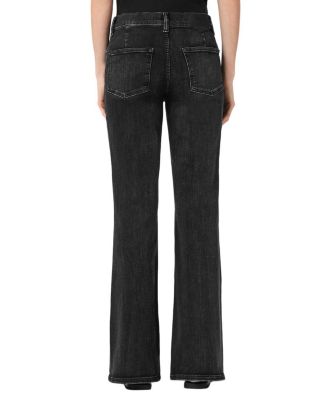 Ember High Rise Stretch Bootcut Jeans in Washed Black