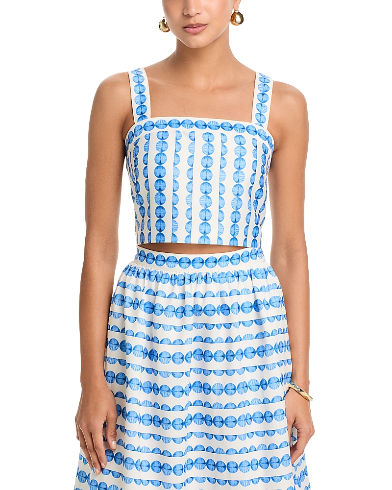 French Connection Structured Taffeta Top