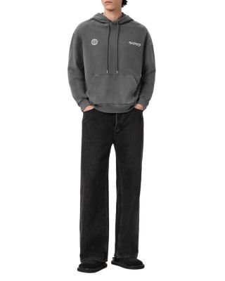 Emblem Drawstring Logo Hoodie