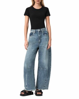 Payton Crop High Rise Jeans in Vintage Indigo