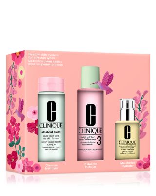 Healthy Skin System for Combination Oily Skin Types Skincare Gift Set ($84 value)