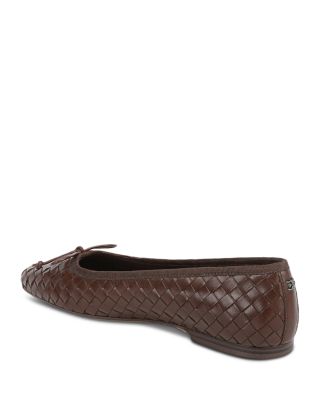 Women's Ruthie Leather Ballet Flats