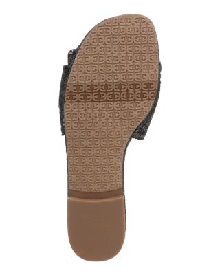 Women's Bambi Raffia Slide Sandals
