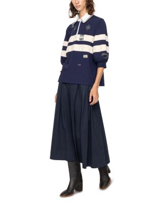 Claira Embroidered Rugby Shirt