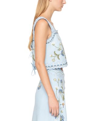 Audra Embroidered Tank