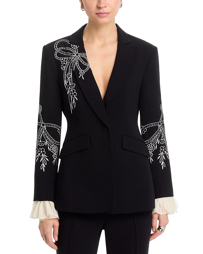 Cinq a Sept Cascading Ribbon Cheyenne Blazer