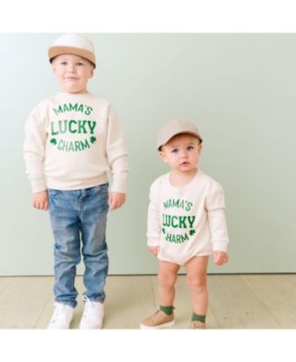 Boys' Mama's Lucky Charm St. Patrick's Day Sweatshirt - Little Kid, Big Kid